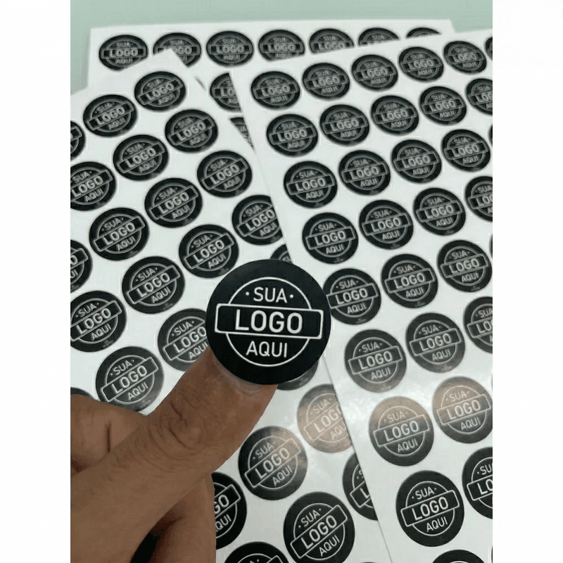 Adesivo 3x3cm - Brilho